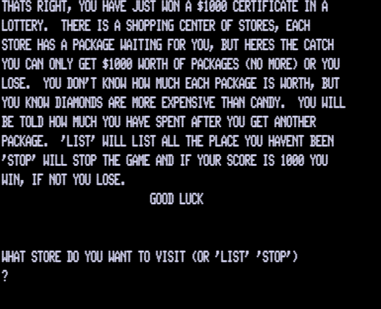 Screen shot